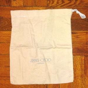 NWT Jimmy Choo  LG dust bag